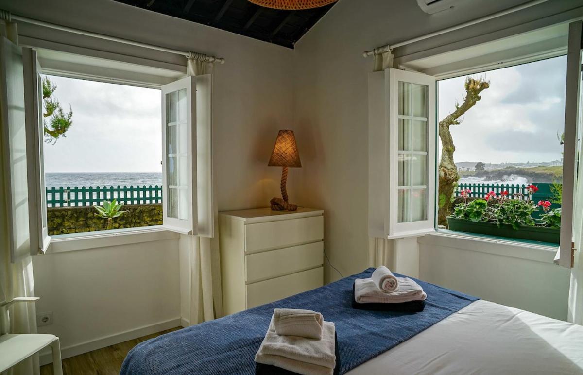 蓬塔德尔加达Oceanfront Casa Do Mirante别墅 外观 照片